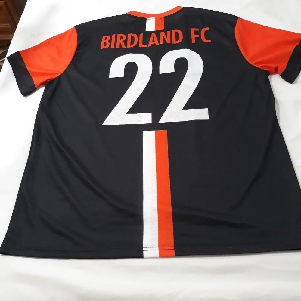 Baltimore Orioles Birdland Jersey 2022 Black Orange Soccer Stadium XL